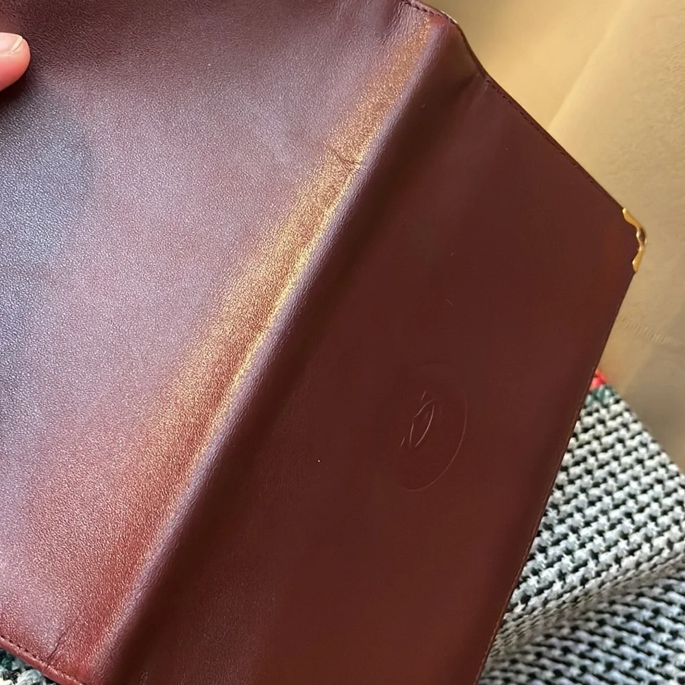 Authentic Vintage Cartier Bifold wallet
